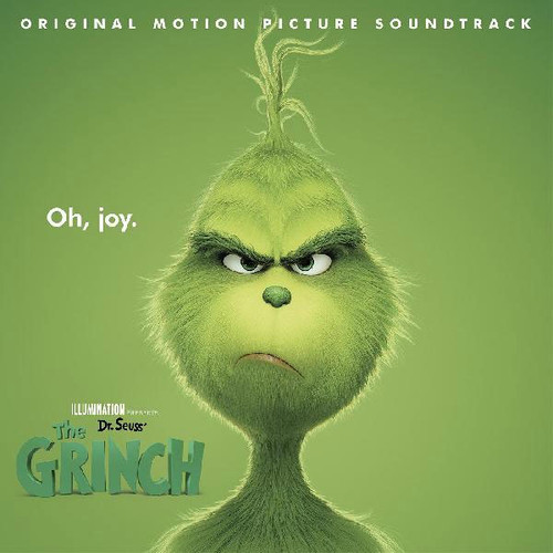 Dr. Seuss' The Grinch (Original Motion Picture Soundtrack) LP (Clear with Red & White Swirl Vinyl)