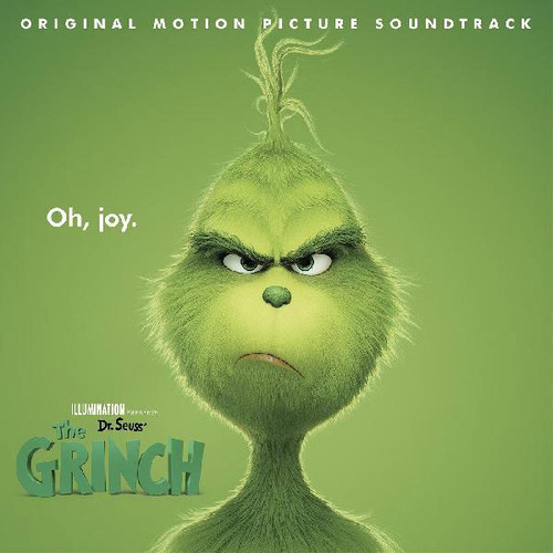 Dr. Seuss' The Grinch (Original Motion Picture Soundtrack) LP (Clear with Red & White Swirl Vinyl) 1