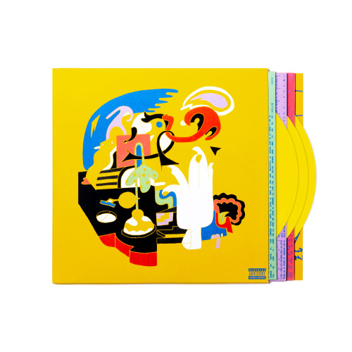Mac Miller Faces 3LP (Yellow Vinyl) 2