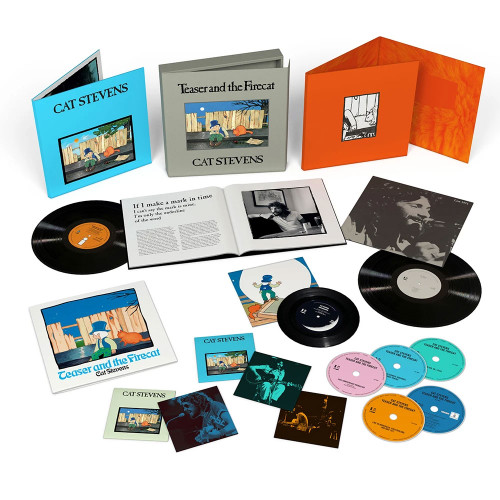 Cat Stevens Teaser And The Firecat Numbered Limited Edition 180g 2LP, 45rpm 7" Vinyl Single, 4CD & Blu-Ray Box Set 1