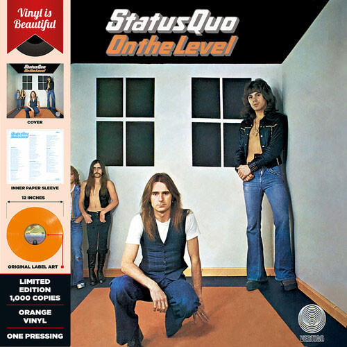 Status Quo On The Level LP (Orange Vinyl) 1