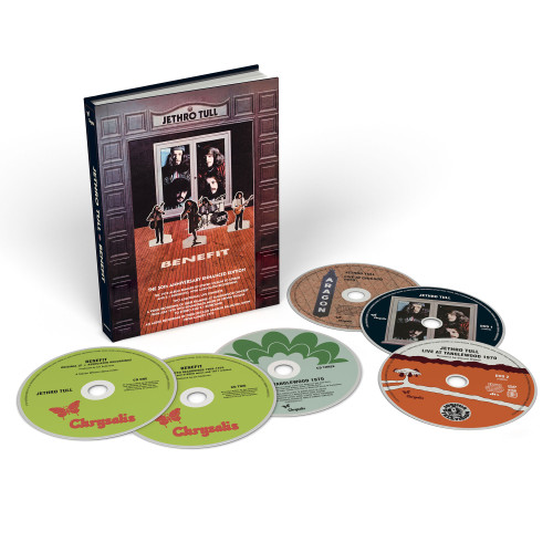 Jethro Tull Benefit The 50th Anniversary Enhanced Edition 4CD & 2DVD