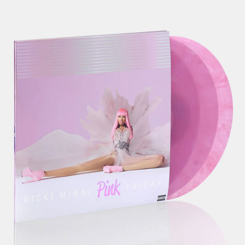 Nicki Minaj Pink Friday (10th Anniversary) 3LP (Pink/White Swirl Vinyl)