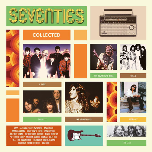 Seventies Collected Numbered Limited Edition 180g Import 2LP (Transparent Red Vinyl)