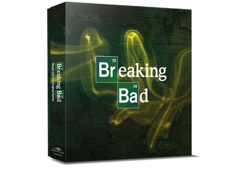 Breaking Bad Soundtrack Numbered Limited Edition 10" Vinyl 5 Disc Box Set (Green/Blue/Yellow/Purple/Red Vinyl)