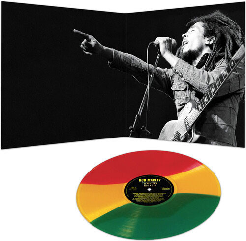 Bob Marley Trenchtown Rockers LP (Rasta-Themed Red, Yellow & Green Vinyl) 2