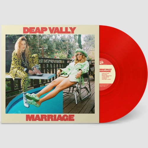 Deap Vally Marriage LP (Transparent Red Vinyl) 2