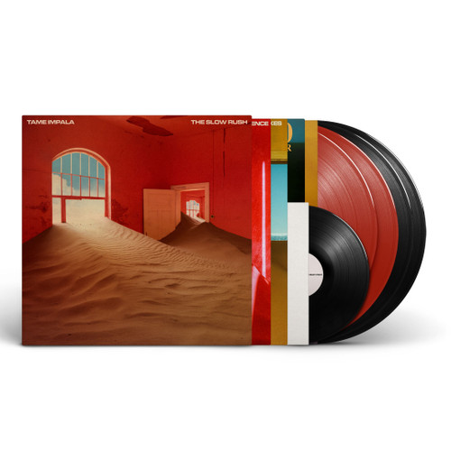 Tame Impala The Slow Rush Deluxe 2LP (Red Vinyl), 2 12" Vinyl & 45rpm 7" Vinyl Box Set 2