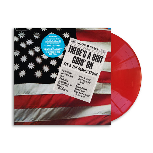 Sly & The Family Stone There's A Riot Goin' On 50th Anniversary LP (Red Vinyl) 2