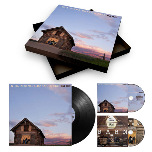 Neil Young & Crazy Horse Barn Numbered Limited Edition Deluxe LP, CD & Blu-Ray Video Box Set 2