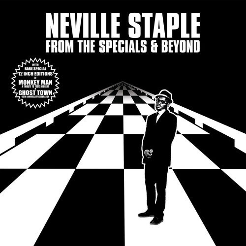 Neville Staple From The Specials & Beyond LP & 12" Vinyl (Black & White Splatter Vinyl) 1
