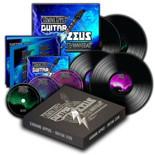 Carmine Appice Guitar Zeus: 25th Anniversary 4LP & 3CD Box Set 1