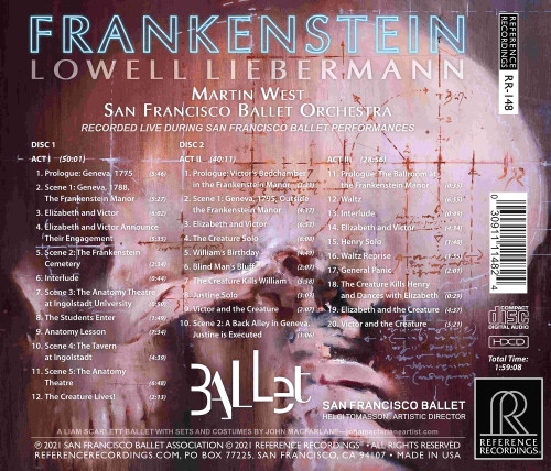 Lowell Liebermann Frankenstein 2HDCD 2