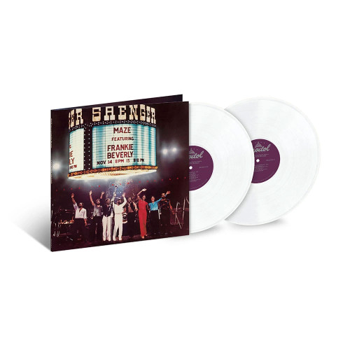 Maze featuring Frankie Beverly Live In New Orleans 2LP (Opaque White Vinyl) 2