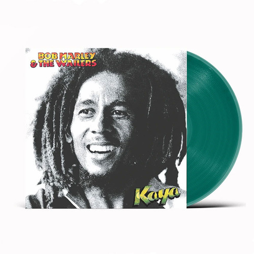 Bob Marley & The Wailers Kaya LP (Transparent Green Vinyl) 1