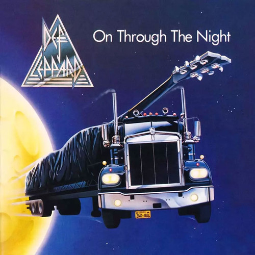 Def Leppard On Through The Night LP (Translucent Blue Vinyl) 1