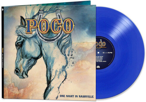 Poco One Night In Nashville LP (Blue Vinyl) 2