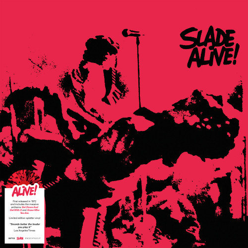 Slade Slade Alive! LP (Red & Black Splatter Vinyl) 1