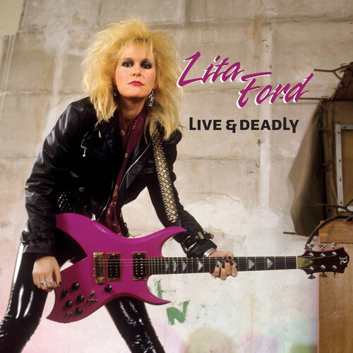 Lita Ford Live & Deadly LP (Purple Vinyl) 1