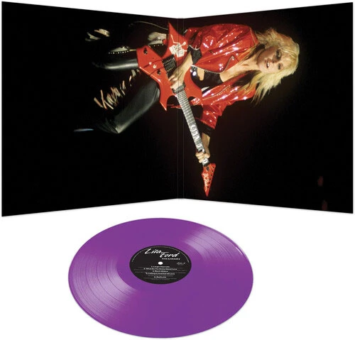 Lita Ford Live & Deadly LP (Purple Vinyl) 2