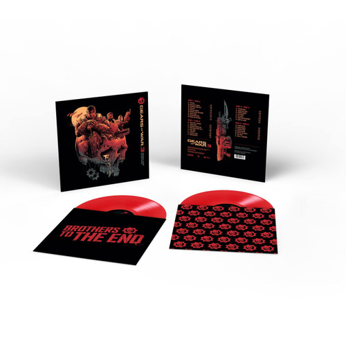 Gears Of War 3 (Original Game Soundtrack) 180g 2LP (Red Vinyl) 2