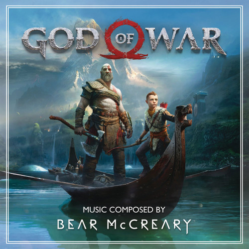 Bear McCreary God Of War Soundtrack Numbered Limited Edition 180g 2LP (Clear & Black Marbled Vinyl) 1