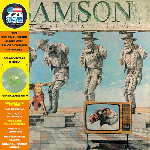 Samson Shock Tactics LP (Coke Bottle Green Vinyl) 1