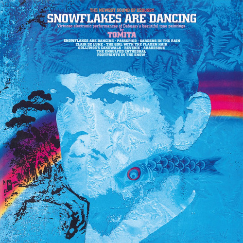 Isao Tomita Snowflakes Are Dancing Numbered Limited Edition 180g Import LP (Crystal Clear & White Marbled Vinyl) 1