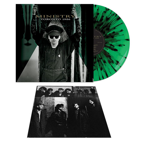 Ministry Toronto 1986 LP (Green & Black Splatter Vinyl) 2