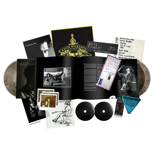 Keith Richards Main Offender Deluxe Edition 180g 3LP, 2CD & Book Box Set (Smoke-Colored Vinyl) 3