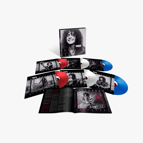 T. Rex 1972 180g Import 6LP Box Set (Red, White & Blue Vinyl) 1