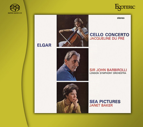 Jacqueline du Pre Elgar Cello Concerto "Enigma" Variations Hybrid Stereo Japanese Import SACD 1