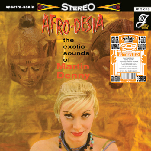 Martin Denny Afro-Desia: The Exotic Sounds of Martin Denny LP (Flame Orange Vinyl) 1