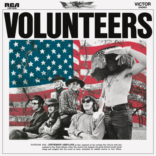 Jefferson Airplane Volunteers 180g LP Scratch & Dent 1