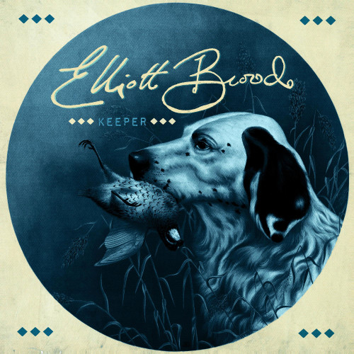 Elliott BROOD Keeper LP (Midnight Blue Vinyl) 1