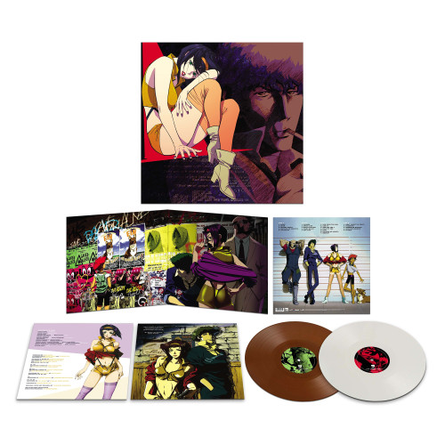 SEATBELTS Cowboy Bebop Original Series Soundtrack (EIN Edition) 2LP (Opaque White & Opaque Brown Vinyl) 2