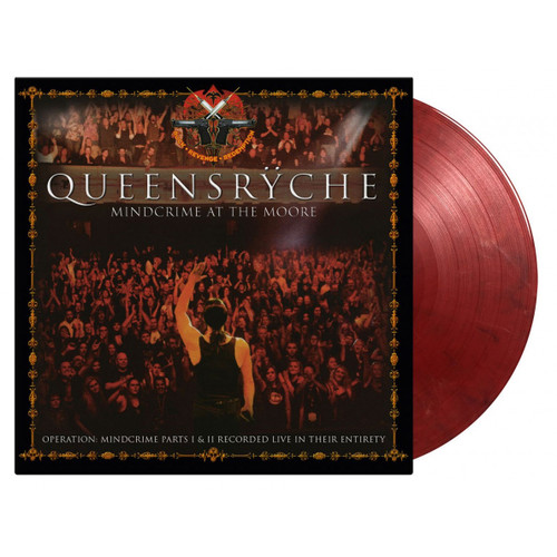 Queensryche Mindcrime At The Moore Numbered Limited Edition 180g Import 4LP (Red, White & Black Marbled Vinyl) 2
