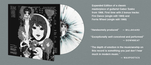 Gabor Szabo Dreams LP (Clear & Black Splatter Vinyl) 2