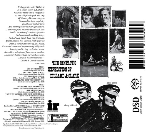 Dillard & Clark The Fantastic Expedition of Dillard & Clark Hybrid Stereo SACD 2