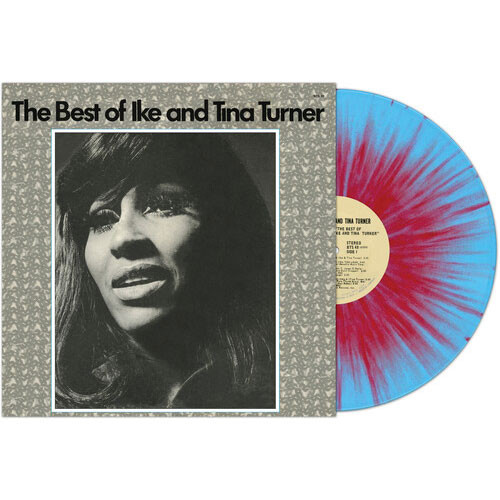 Ike & Tina Turner The Best of Ike and Tina Turner LP (Blue & Red Splatter Vinyl) 2