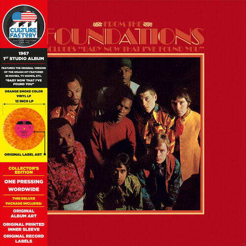 The Foundations From The Foundations (Baby Now That I've Found You) LP (Orange Smoke Vinyl) 1