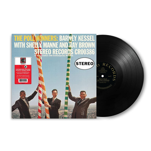Barney Kessel with Shelly Manne and Ray Brown The Poll Winners (Contemporary Records Acoustic Sounds Series) 180g LP 2