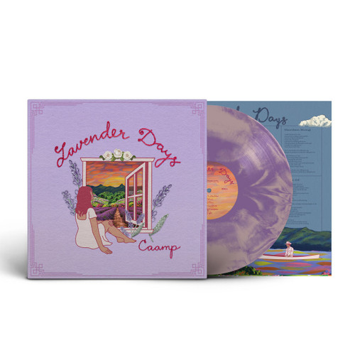 Caamp Lavender Days LP (Pink & Purple Galaxy Swirl Vinyl) 2