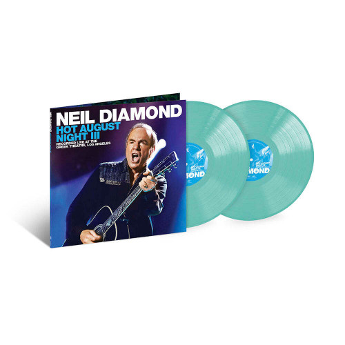 Neil Diamond Hot August Night III 2LP (Sea Glass Vinyl) 2