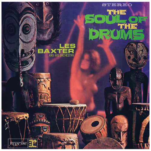 Les Baxter The Soul of the Drums LP (Bright Green Vinyl) 1