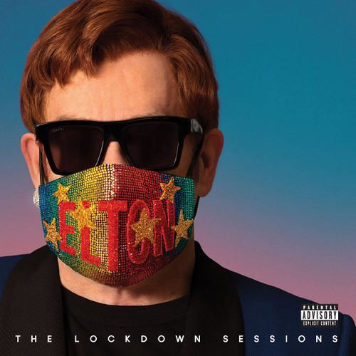 Elton John The Lockdown Sessions 2LP (Blue Vinyl)