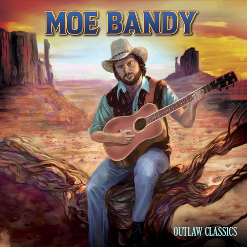 Moe Bandy Outlaw Classics LP (Red Vinyl) 1