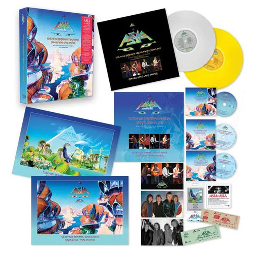 Asia Asia in Asia - Live at the Budokan, Tokyo, 1983 Deluxe 2LP, 2CD & Blu-Ray Video Box Set (Color Vinyl) 1