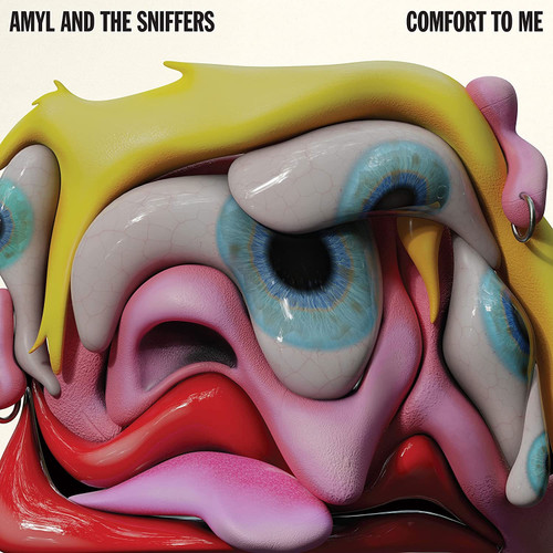 Amyl and The Sniffers Comfort To Me 2LP (Clear Smoke Vinyl) 1