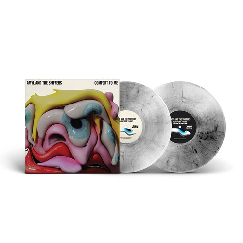 Amyl and The Sniffers Comfort To Me 2LP (Clear Smoke Vinyl) 2